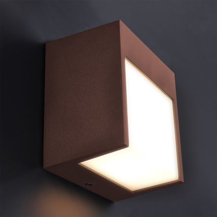 Brilagi - LED spoljašnje zidno svetlo TERNI LED/12W/230V braon IP44