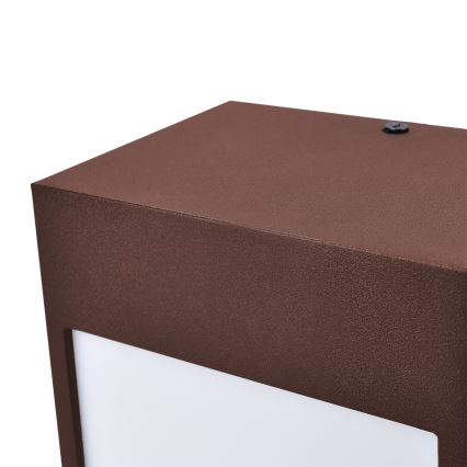 Brilagi - LED spoljašnje zidno svetlo TERNI LED/12W/230V braon IP44