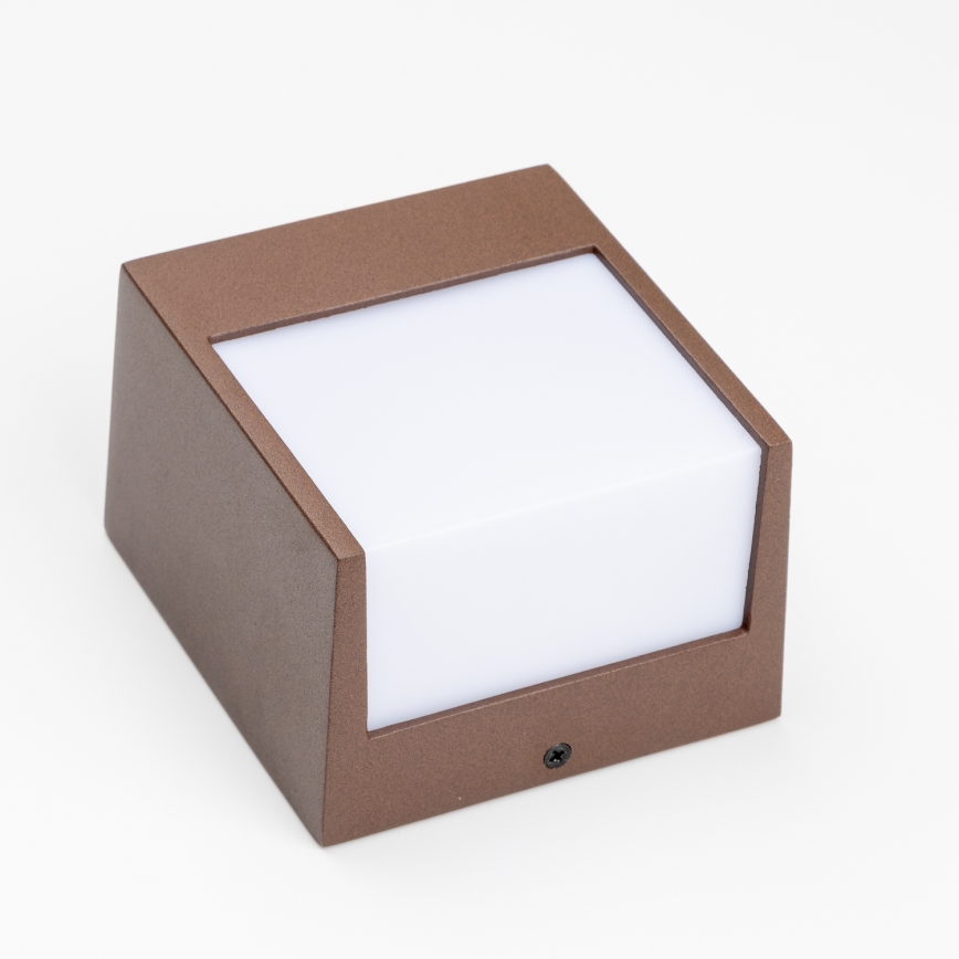 BRILAGI - LED spoljašnje zidno svetlo TERNI LED/12W/230V braon IP44
