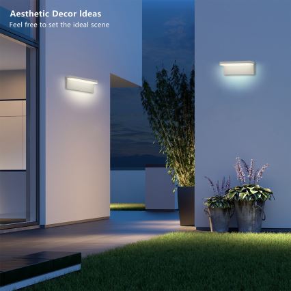 Brilagi - LED spoljašnje zidno svetlo TESSI LED/10W/230V belo IP54