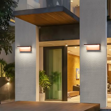 Brilagi - LED spoljašnje zidno svetlo TESSI LED/10W/230V braon IP54