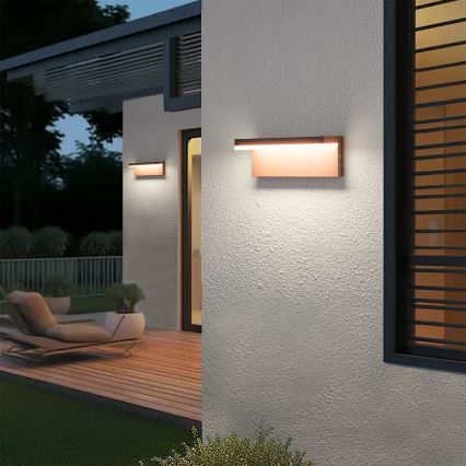 Brilagi - LED spoljašnje zidno svetlo TESSI LED/10W/230V braon IP54