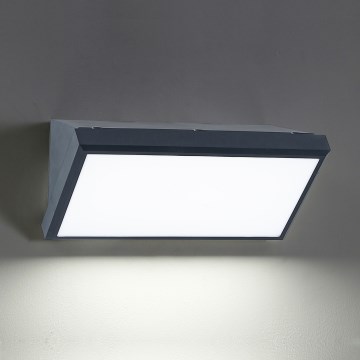 Brilagi - LED spoljašnje zidno svetlo TRIANGLE LED/20W/230V antracit IP65