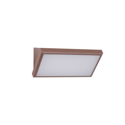Brilagi - LED spoljašnja zidna svetiljka TRIANGLE LED/20W/230V 3000/4000/6500K braon IP65