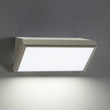 Brilagi - LED spoljašnje zidno svetlo TRIANGLE LED/20W/230V sivo IP65