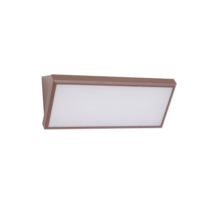 Brilagi - spoljašnje LED zidno svetlo TRIANGLE LED/42W/230V 3000/4000/6500K 45 cm braon IP65