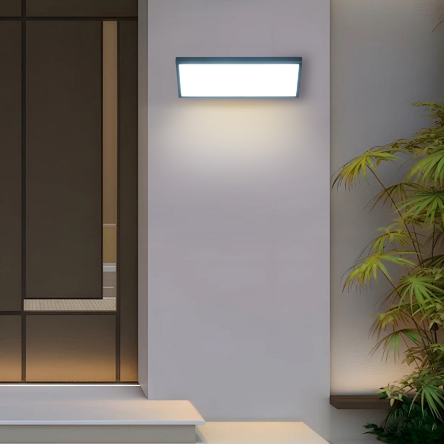 Brilagi - LED spoljašnje zidno svetlo TRIANGLE LED/42W/230V antracit IP65