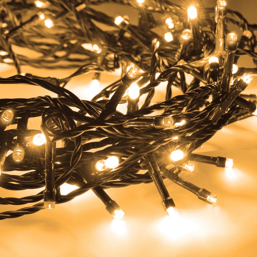 BRILAGI - LED spoljašnji božićni lanac 100xLED/8 funkcija 13 m IP44 topla bela