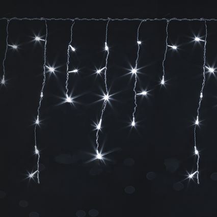 Brilagi - LED spoljašnji niz 200xLED/8 funkcija 13x0,6m IP44 hladno bela