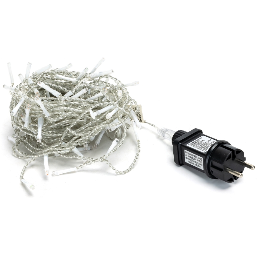 Brilagi - LED spoljašnji niz 200xLED/8 funkcija 13x0,6m IP44 hladno bela