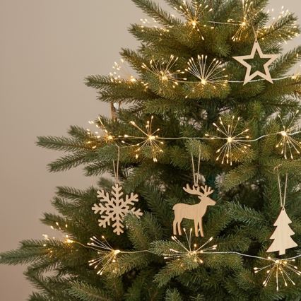 Brilagi - LED spoljašnji niz sa 150xLED, 5 m, IP44, topla bela, efekat vatrometa