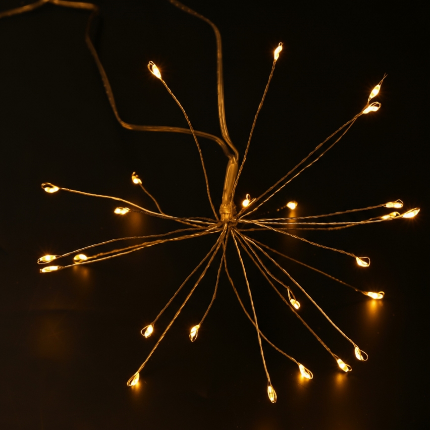 Brilagi - LED spoljašnji niz sa 150xLED, 5 m, IP44, topla bela, efekat vatrometa