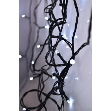 Brilagi - LED spoljašnji svetleći lanac 150 LED/8 funkcija, 18 m, IP44, hladno bela