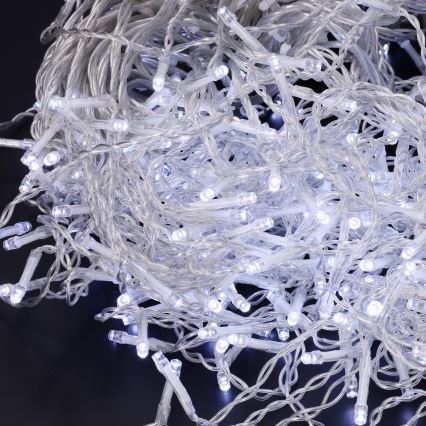 BRILAGI - LED spoljni božićni lanac 200xLED/8 funkcija 13m IP44 hladna bela ledenice