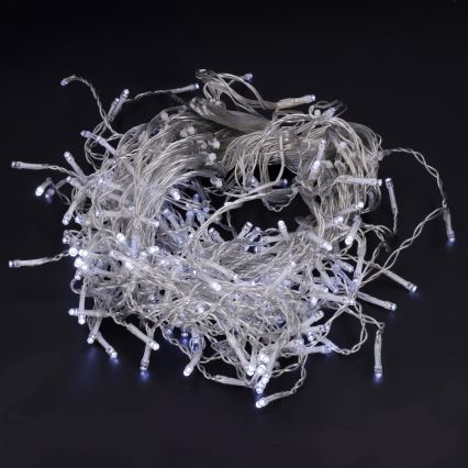 BRILAGI - LED spoljni božićni lanac 200xLED/8 funkcija 13m IP44 hladna bela ledenice