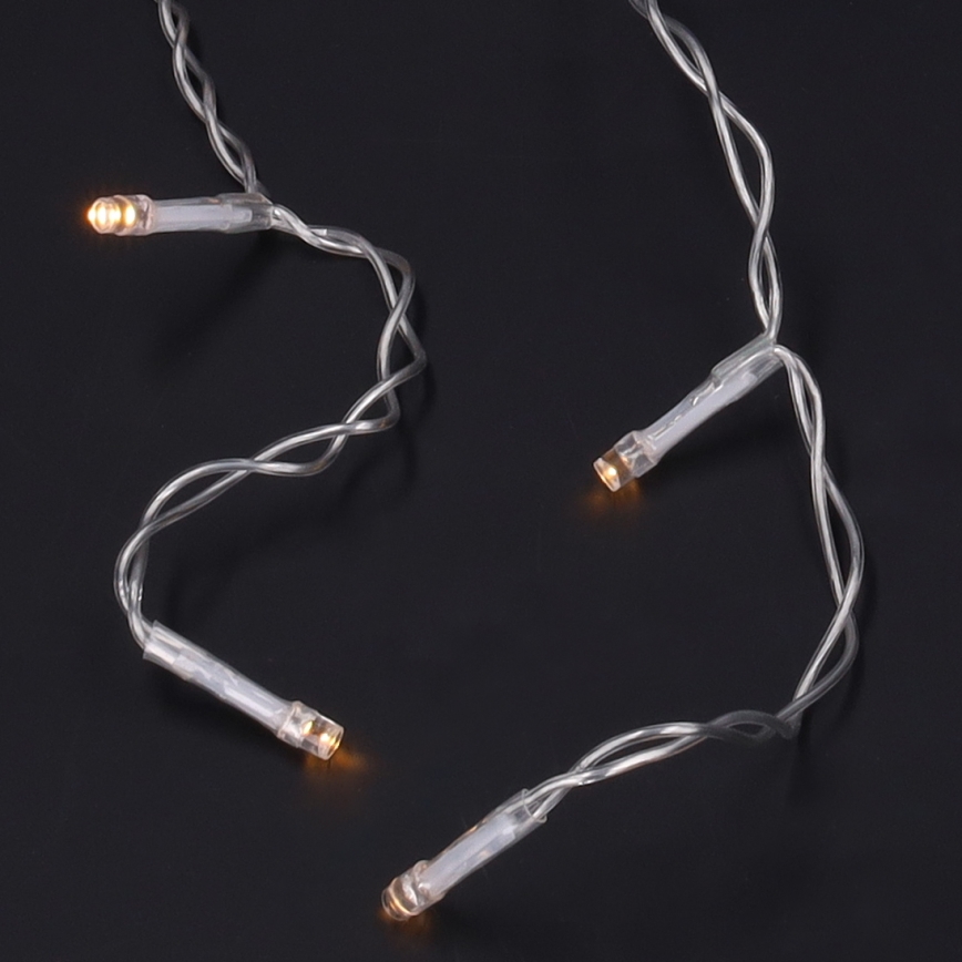 Brilagi - LED spoljni  lanac 200xLED/8 funkcija 13m IP44 topla bela ledenice