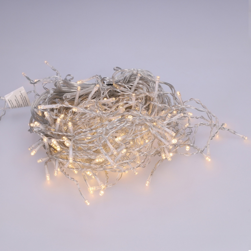 Brilagi - LED spoljni  lanac 200xLED/8 funkcija 13m IP44 topla bela ledenice