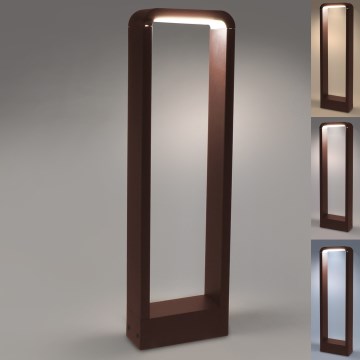 Brilagi - LED spoljna lampa BARI LED/7W/230V 3000/4000/6000K braon IP54 50 cm