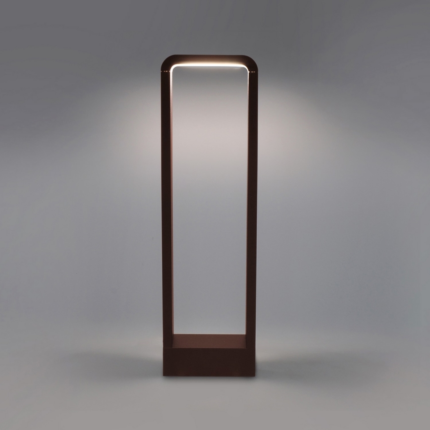 Brilagi - LED spoljna lampa BARI LED/7W/230V 3000/4000/6000K braon IP54 50 cm