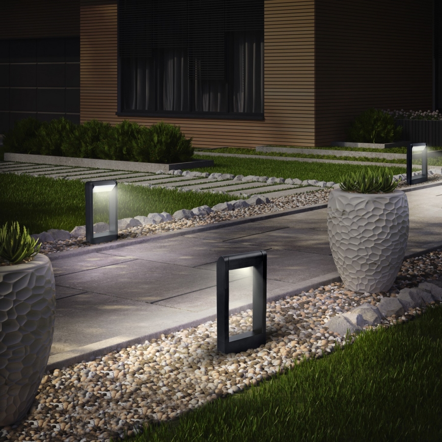 Brilagi - LED spoljna lampa CROTONE LED/7W/230V crna IP54 30 cm