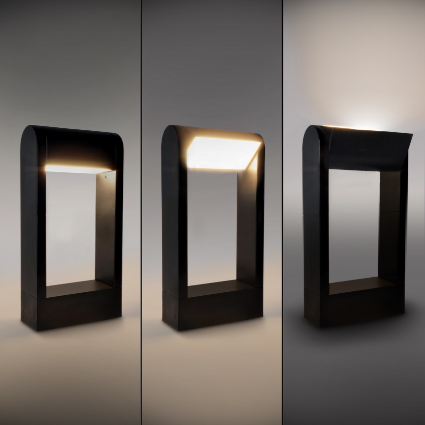 Brilagi - LED spoljna lampa CROTONE LED/7W/230V crna IP54 30 cm