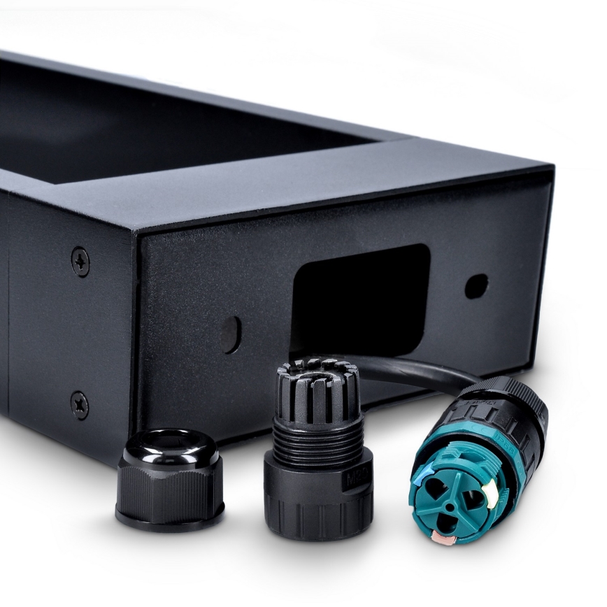 Brilagi - LED spoljna lampa CROTONE LED/7W/230V crna IP54 30 cm