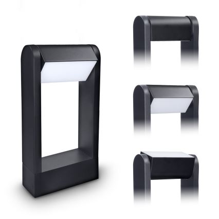 Brilagi - LED spoljna lampa CROTONE LED/7W/230V crna IP54 30 cm