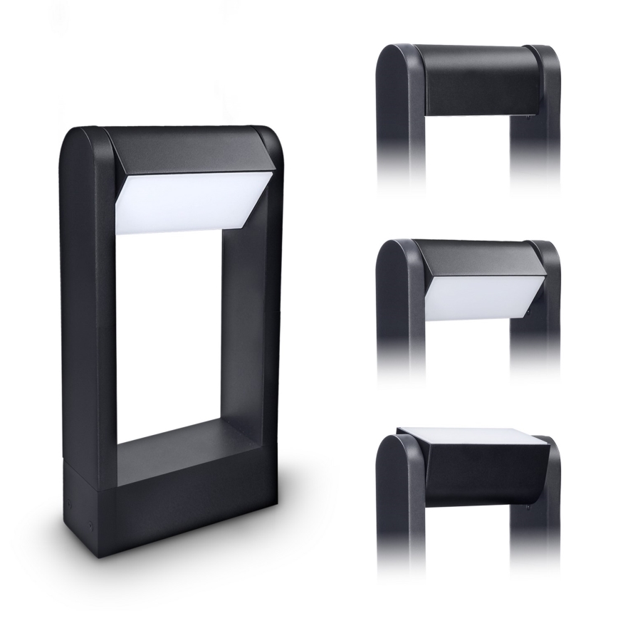 Brilagi - LED spoljna lampa CROTONE LED/7W/230V crna IP54 30 cm