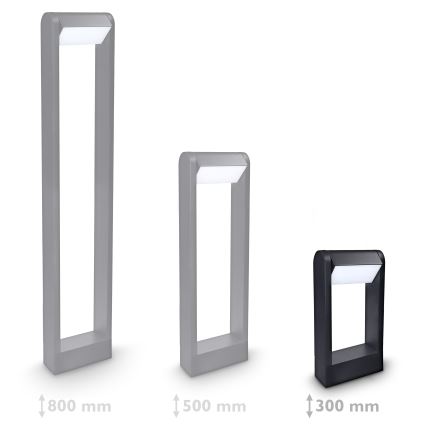 Brilagi - LED spoljna lampa CROTONE LED/7W/230V crna IP54 30 cm