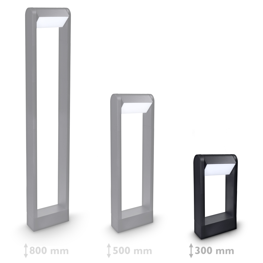 Brilagi - LED spoljna lampa CROTONE LED/7W/230V crna IP54 30 cm