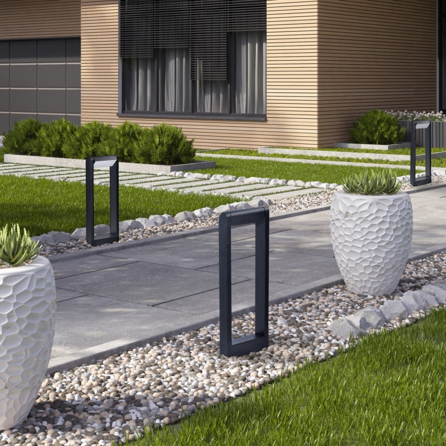 Brilagi - LED spoljna lampa CROTONE LED/7W/230V crna IP54 50 cm