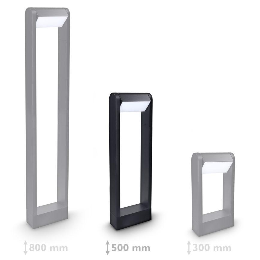 Brilagi - LED spoljna lampa CROTONE LED/7W/230V crna IP54 50 cm