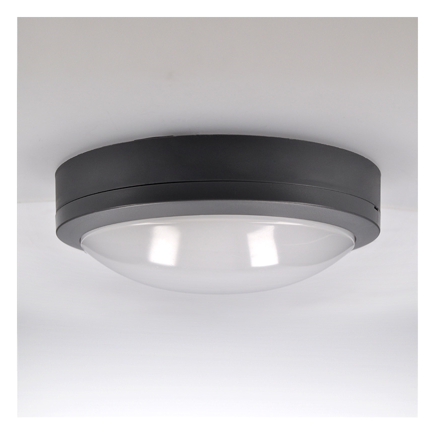 Brilagi - LED spoljna plafonska svetiljka LED/20W/230V prečnik 23 cm IP54 antracit