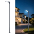 Brilagi - LED spoljna ulična lampa sa stubom i zglobom 3 m URBANLIGHT LED/200W/230V antracit IP65
