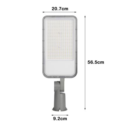 Brilagi - LED spoljna ulična lampa sa zglobom URBANLIGHT LED/200W/230V siva IP65