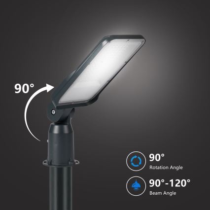 Brilagi - LED spoljna ulična lampa sa zglobom URBANLIGHT LED/50W/230V antracit IP65