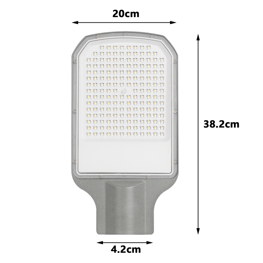 Brilagi - LED spoljna ulična lampa URBANLIGHT LED/100W/230V siva IP65