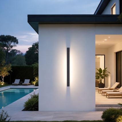 Brilagi - LED spoljno zidno svetlo AQUA LINE LED/24W/230V 90 cm IP44 antracit CRI 90