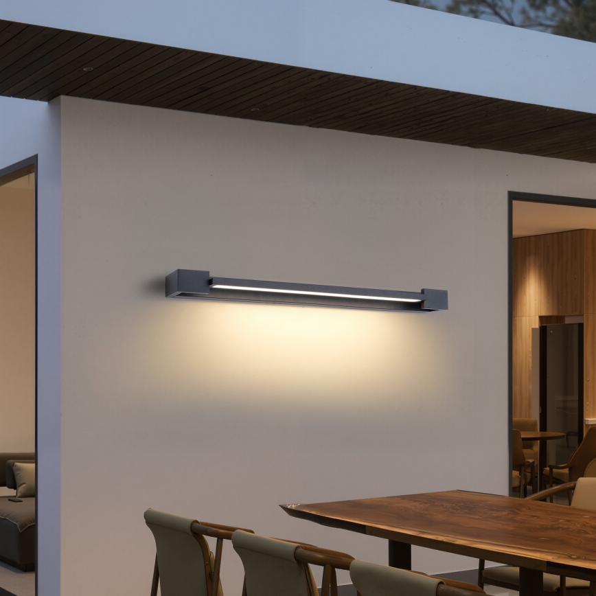 Brilagi - LED spoljno zidno svetlo AQUA LINE LED/24W/230V 90 cm IP44 antracit CRI 90
