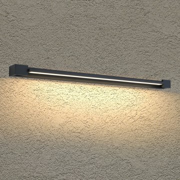 BRILAGI - LED Spoljna zidna svetiljka AQUA LINE LED/24W/230V 90 cm IP44 crna CRI 90