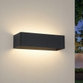 Brilagi - LED spoljna zidna svetiljka DONNANI LED/12W/230V 30 cm crna IP44