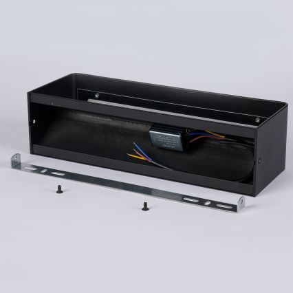 Brilagi - LED spoljna zidna svetiljka DONNANI LED/12W/230V 30 cm crna IP44