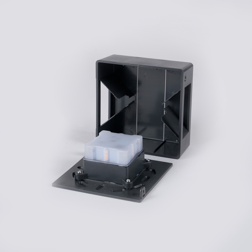 Brilagi -LED spoljna zidna svetiljka DOUBLERAY LINE LED/6W/230V antracit IP54