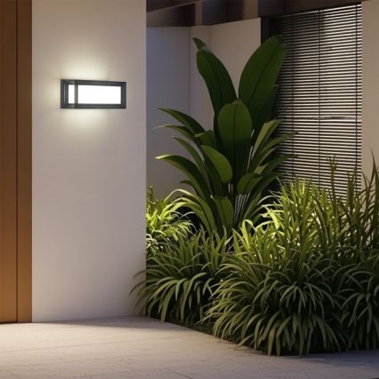 Brilagi - LED spoljašnje zidno svetlo PARKER LED/12W/230V 3000/4500/6000K, antracit, IP44
