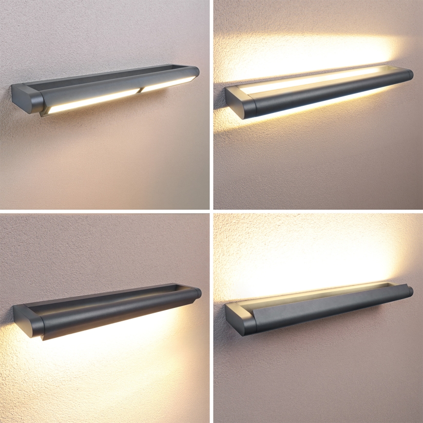 BRILAGI - LED Spoljašnje zidno svetlo za fasadu SALERNO LED/24W/230V 66 cm antracit IP65