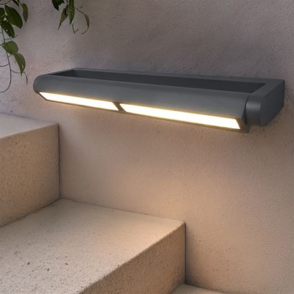 BRILAGI - LED Spoljašnje zidno svetlo za fasadu SALERNO LED/24W/230V 66 cm antracit IP65