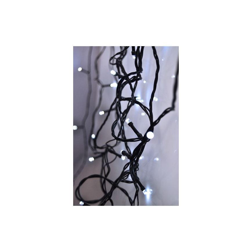 Brilagi - LED spoljni lanac 100xLED/8 funkcija 13 m IP44 hladno bela