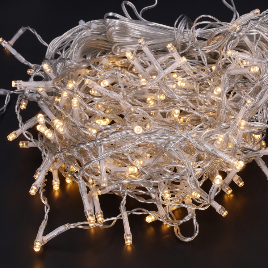 Brilagi - LED spoljni svetleći niz 400 LED/8 funkcija, 23 m, IP44, topla bela