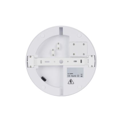 Brilagi - LED spoljašnje plafonsko svetlo sa senzorom BENE LED/18W/230V Ø 21,5 cm belo IP54