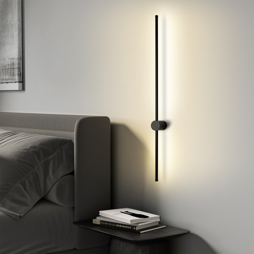 Brilagi - AURA LED spoljašnja zidna svetiljka LED/20W/230V 4000K IP54 97 cm crna CRI 90